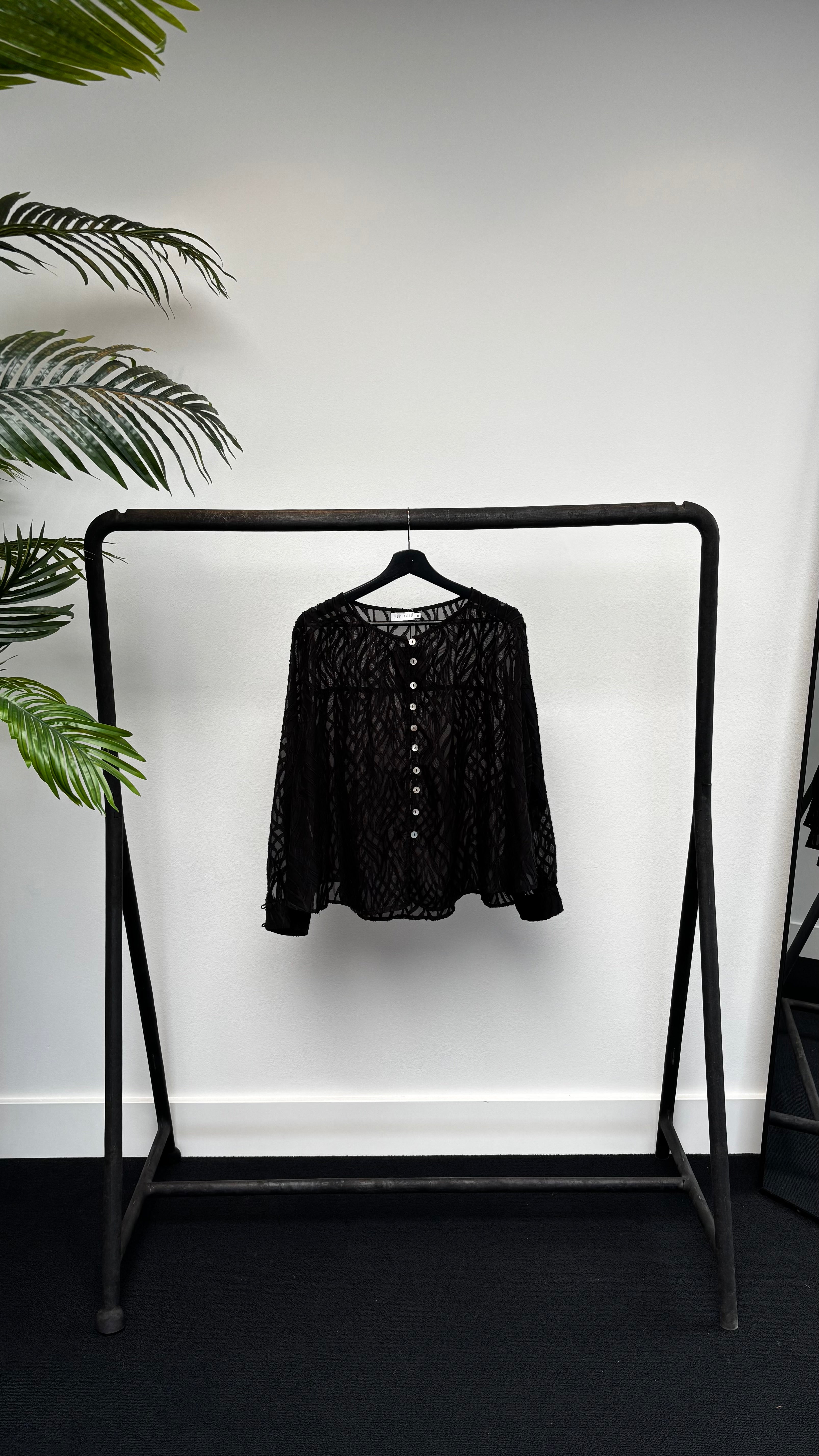 Eight Paris Blouse Black 19124