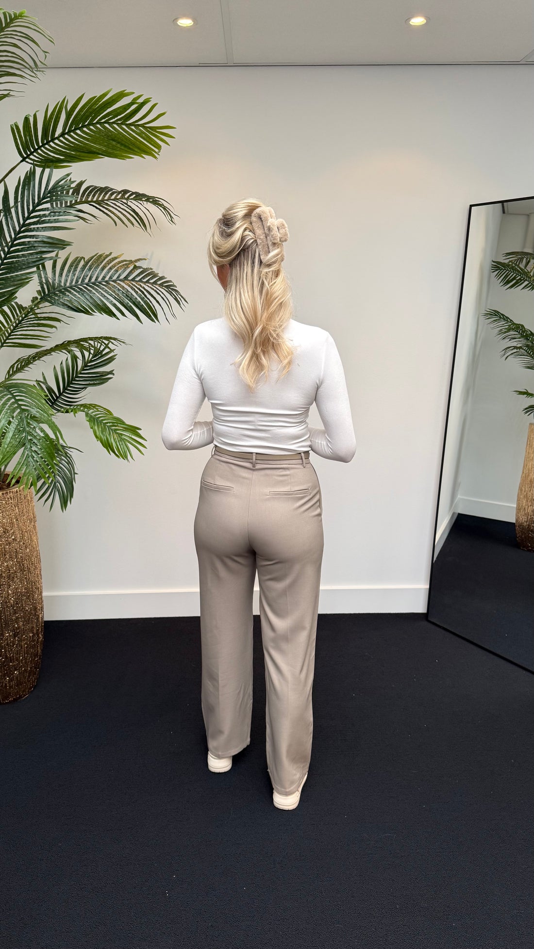 Gigi Pantalon Taupe