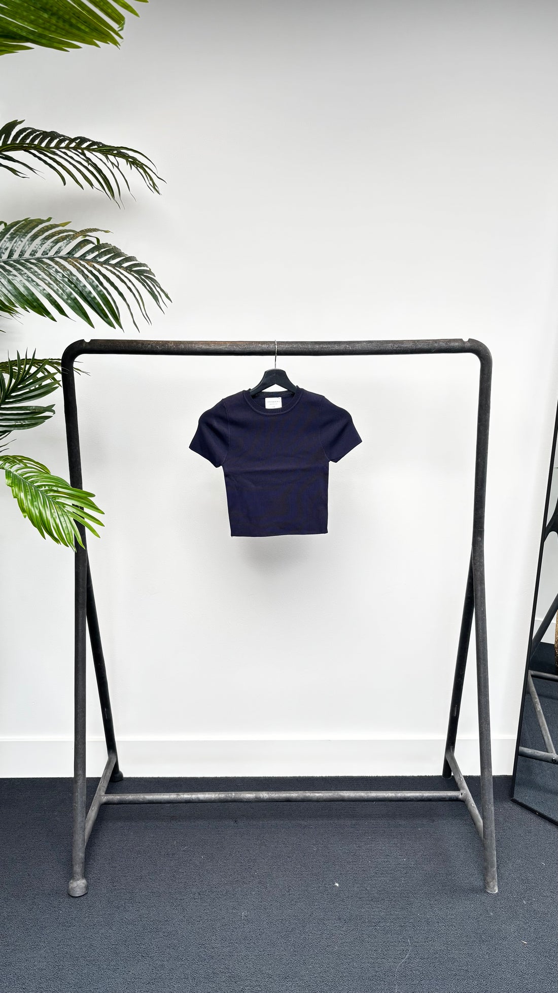 Richelle Basic Top Navy 1386