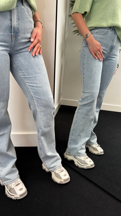 Joya Wide Leg Stretch Jeans ft058