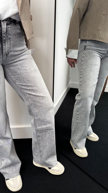 QH Wide Leg Jeans Grey 3636 (Tall)