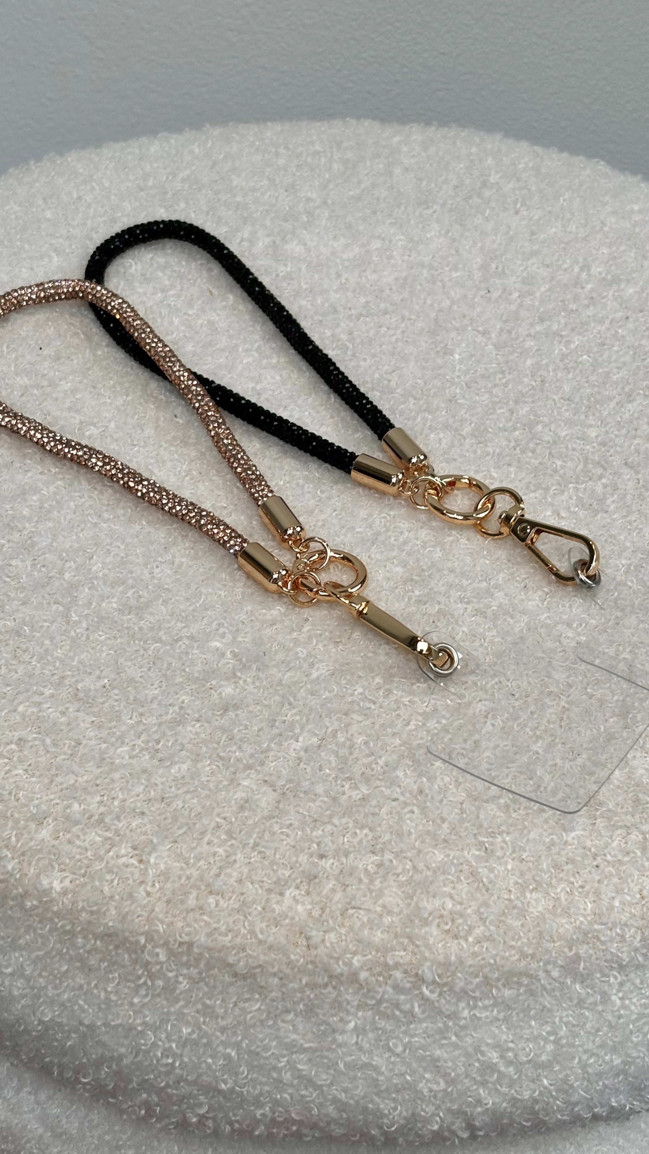 Zirkonia Phone Cord Rose Gold