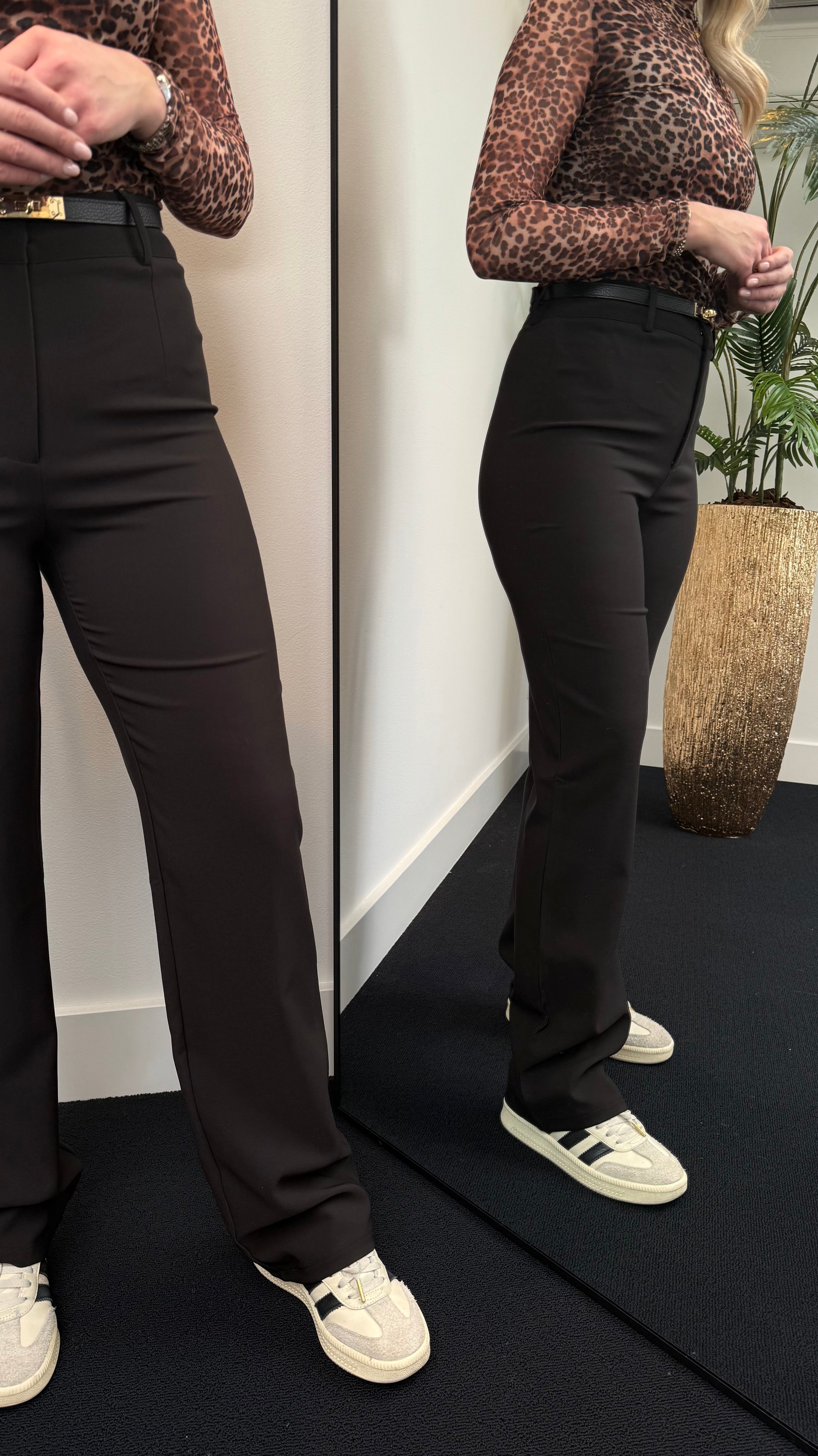 Super Stretch Pantalon Black 19406