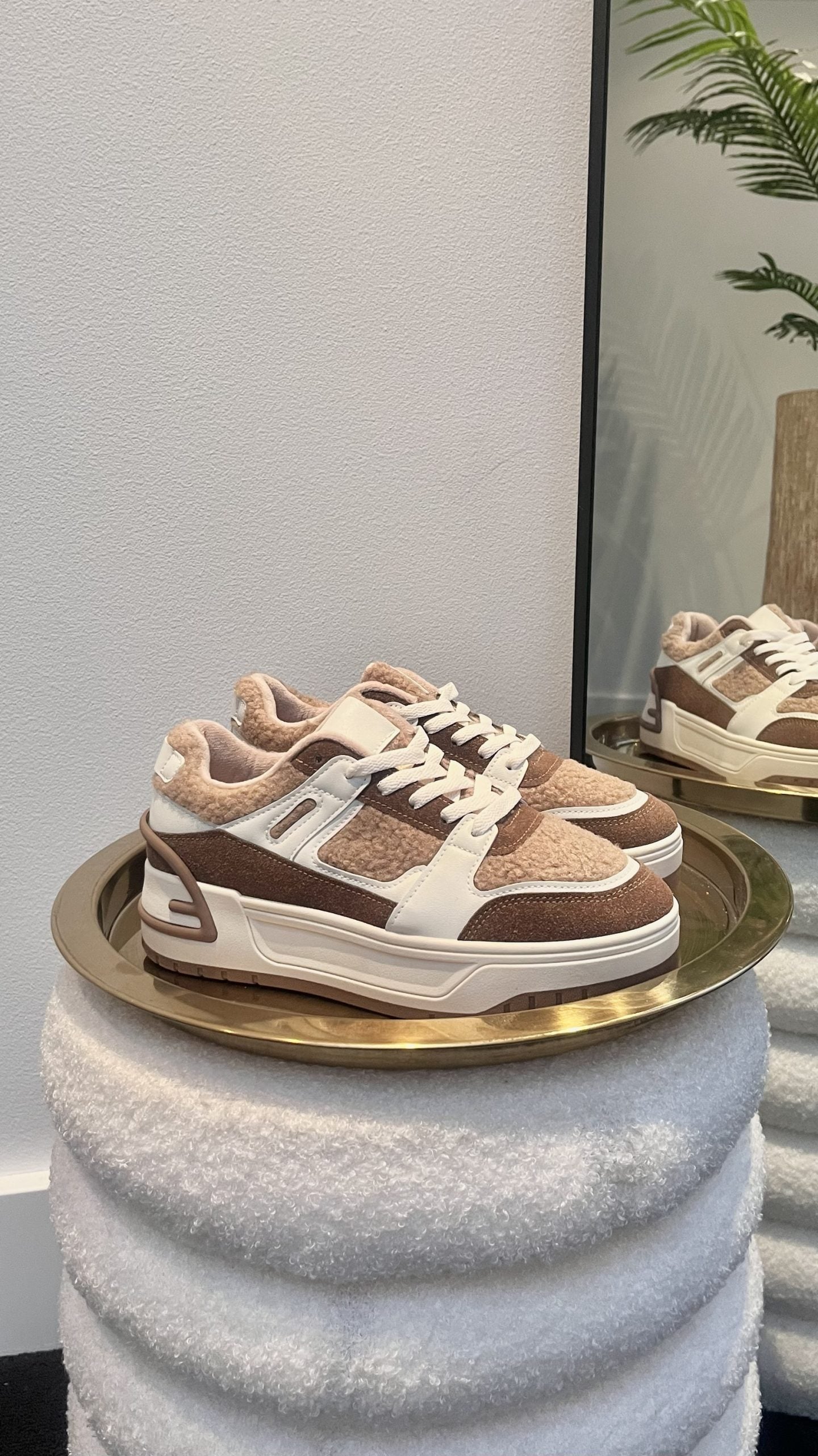 Teddy Sneakers Brown