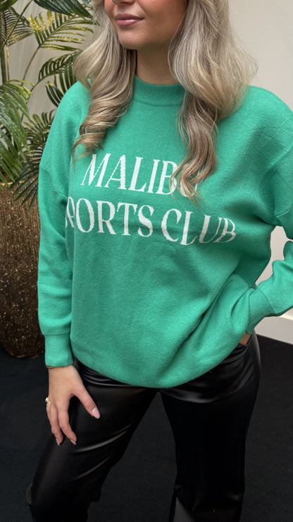 Malibu Knit Green