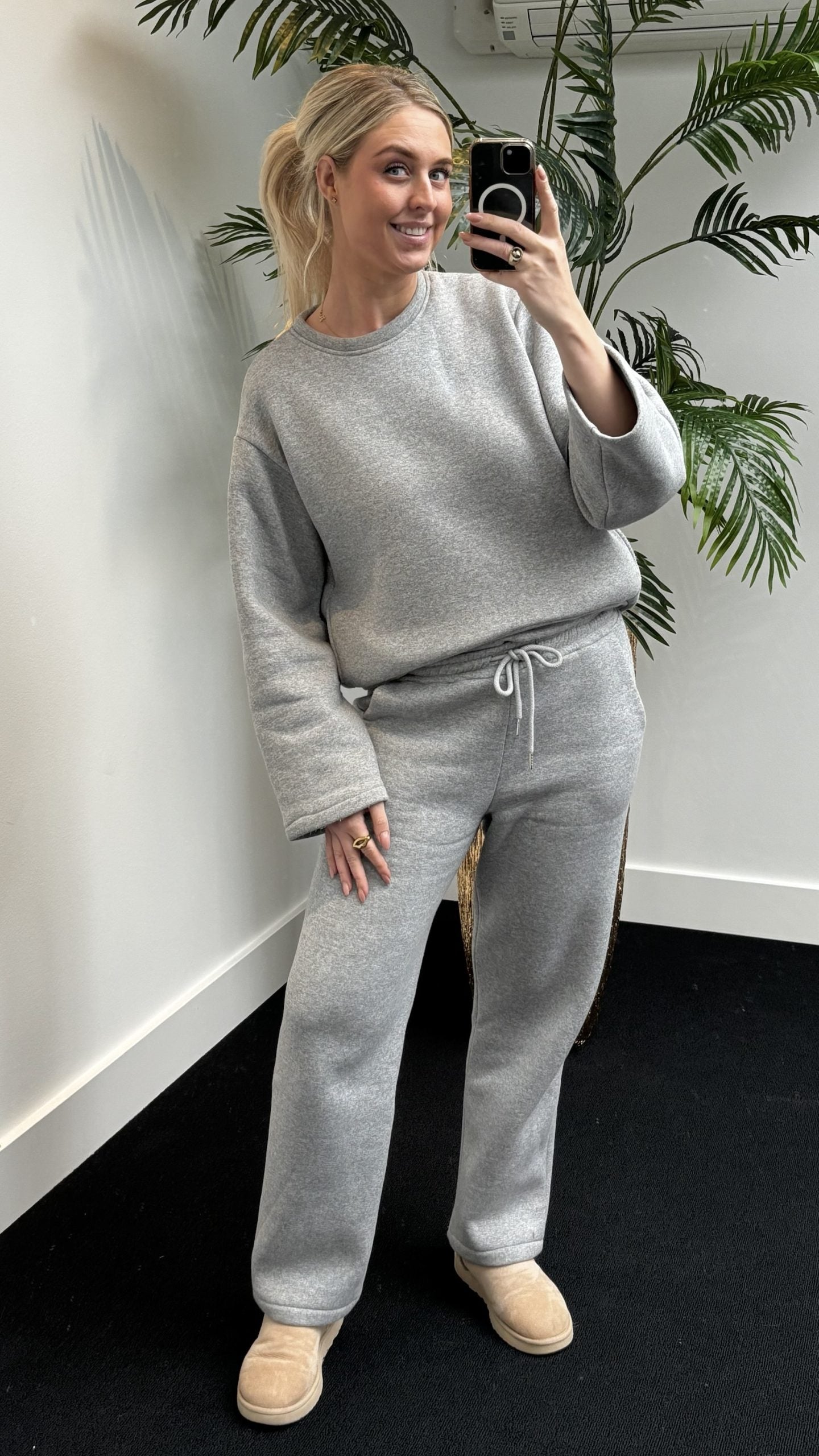 Comfy Jogger Suit Grey